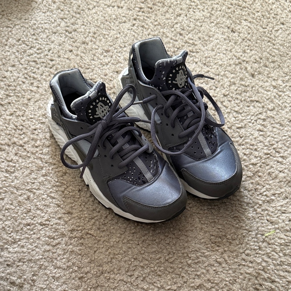 Nike Kids Charcoal Gray Sneakers